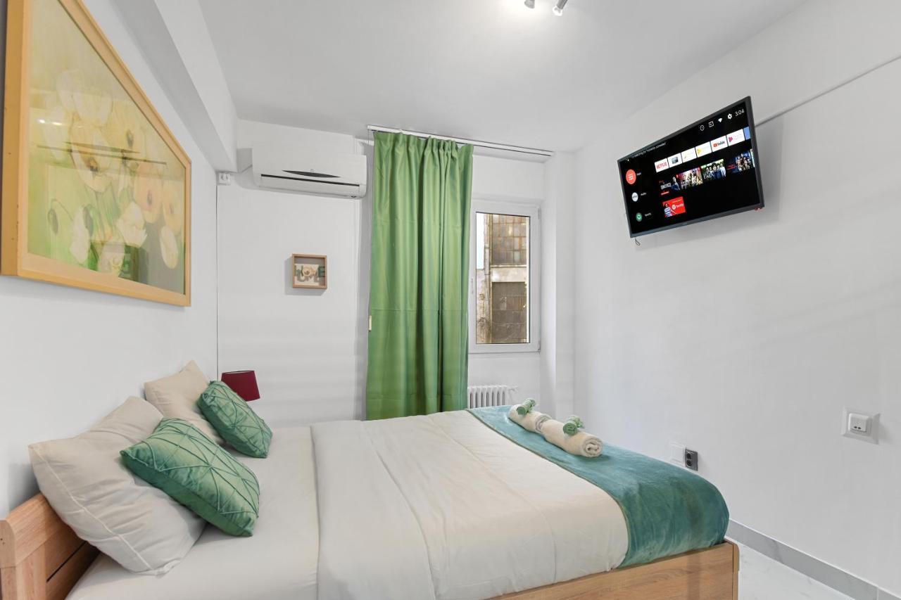 Apartamento Central Studio Emerald Bucarest Exterior foto